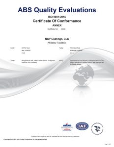 NCP LLC ISO9000 Cert pg2